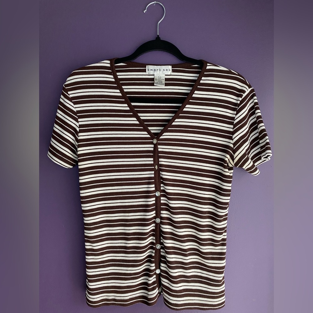 Vintage 90’s Ribbed Top 😍P2P 17